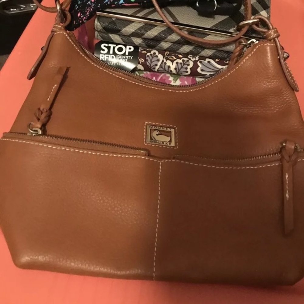 Dooney and Bourke brown shoulder bag